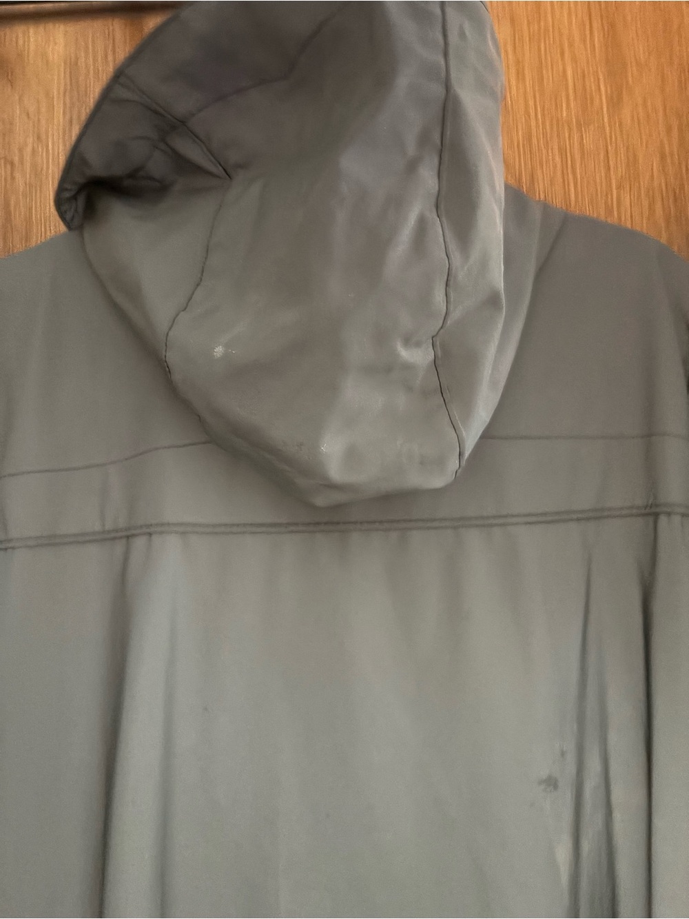 TARGET x HUNTER sz S Reflective Rain Jacket Zip Up Hooded w/ Pouch - Picture 3 of 13